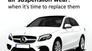 Схема износа пневмоэлементов Mercedes-Benz S-class W222 для диагностики неисправностей подвески в ДиБенз Запчасти